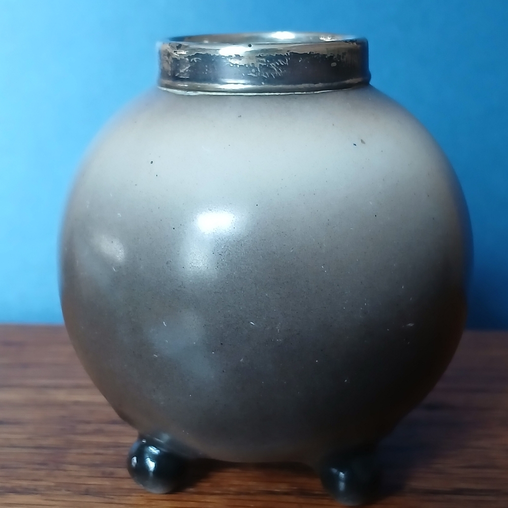 Vintage Royal Bayrewth Marked Minature Vase Tooth Pick Holder - Picture 2 of 4